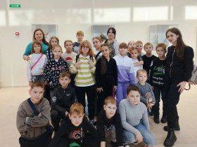 В театре кукол «Теремок».
