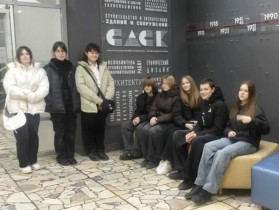Экскурсия по мастерским Саратовского архитектурно-строительного колледжа.