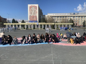 Мероприятие, посвящённое 65-летию первого полёта человека в космос.