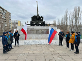 Благоустройство памятника «Защитникам Саратовского неба».